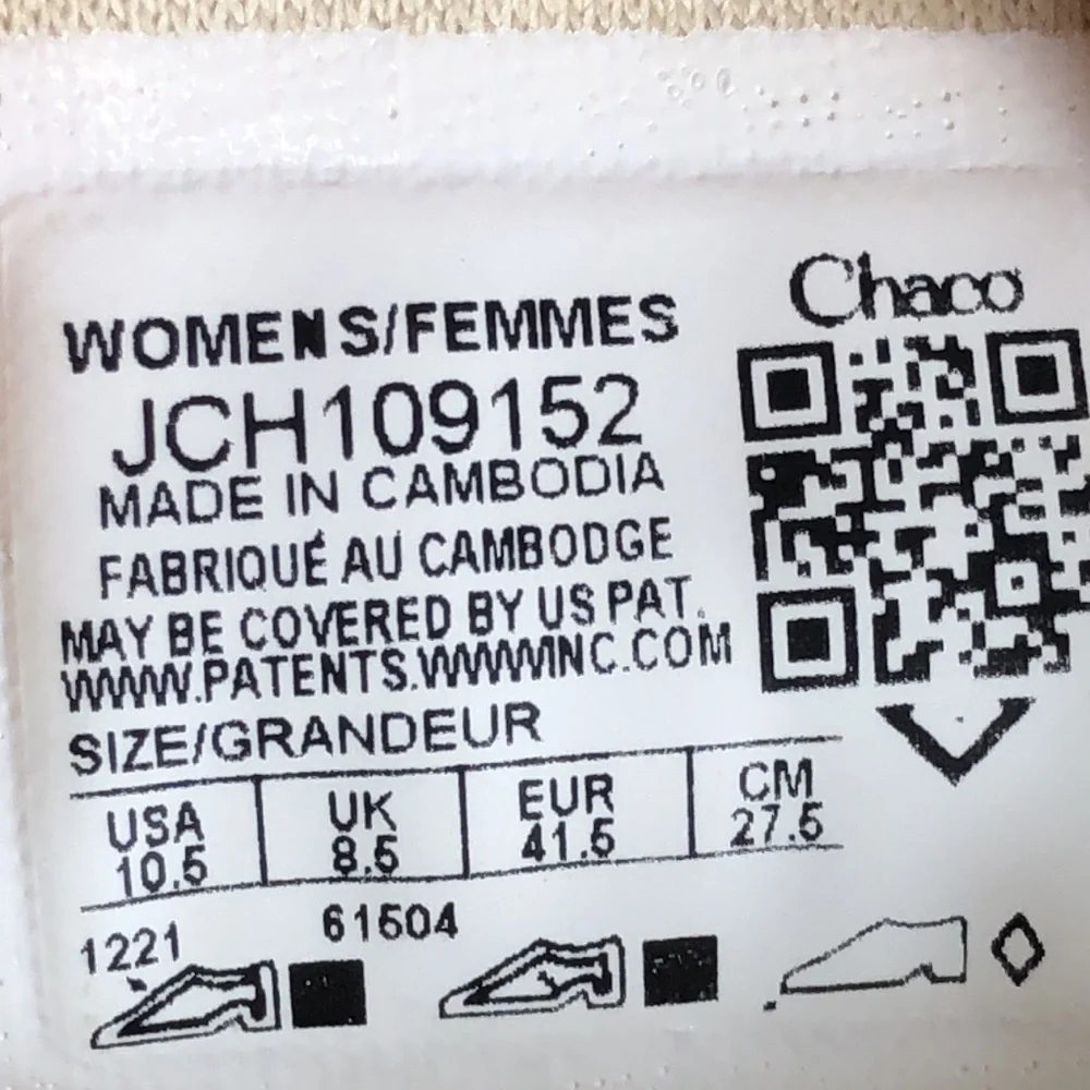 New CHACOS Women Size 10.5 Summer Melon‎ Chillos Sneakers Casual Lightweight